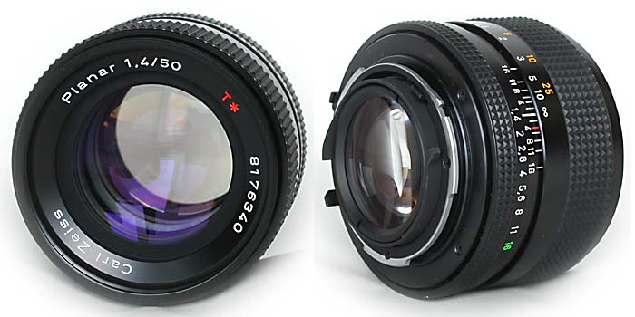 CarlZeiss Planar 50mm F1.4 MMJ Y/C