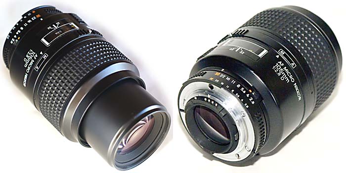 Nikon レンズ  AFMicro Nikkor 105mm F/2.8D当レンズ
